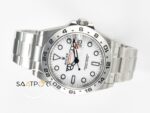 Rolex Explorer II 42mm 226570 904L Clean Factory White Dial Oyster Bracelet 3285 ETA