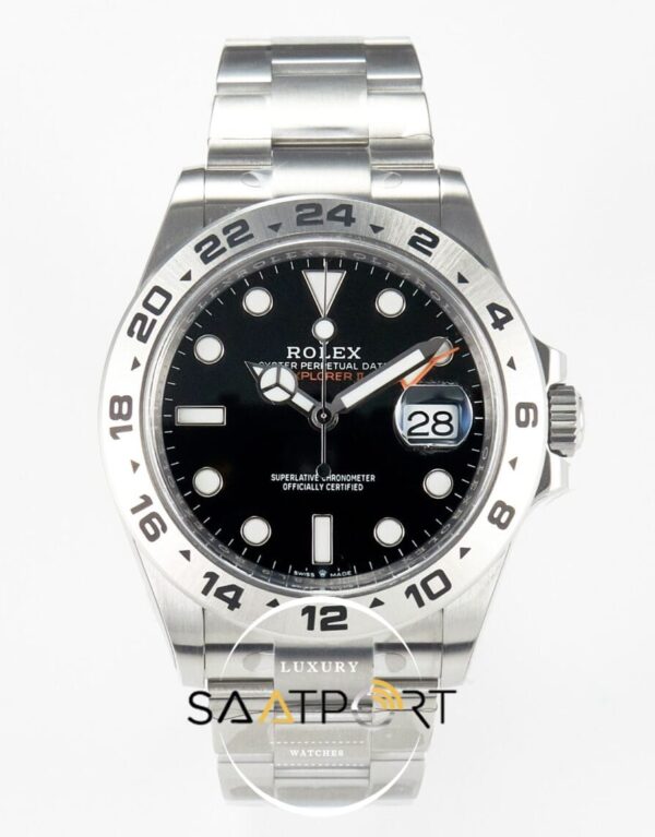 Rolex Explorer II 42mm 226570 Clean Factory 904L Oyster Siyah Kadran 3285 ETA