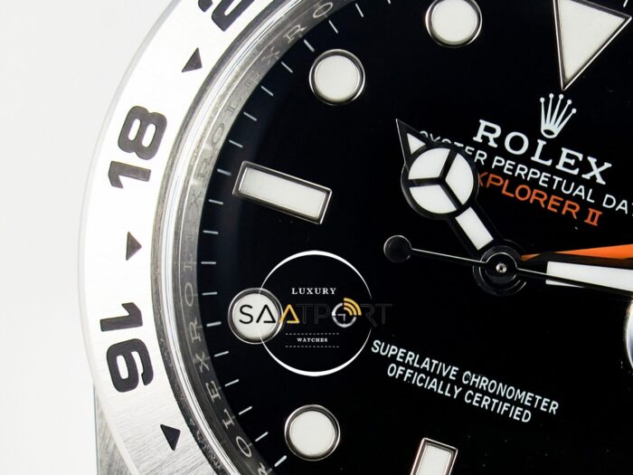 Rolex Explorer II 42mm 226570 Clean Factory 904L Oyster Siyah Kadran 3285 ETA