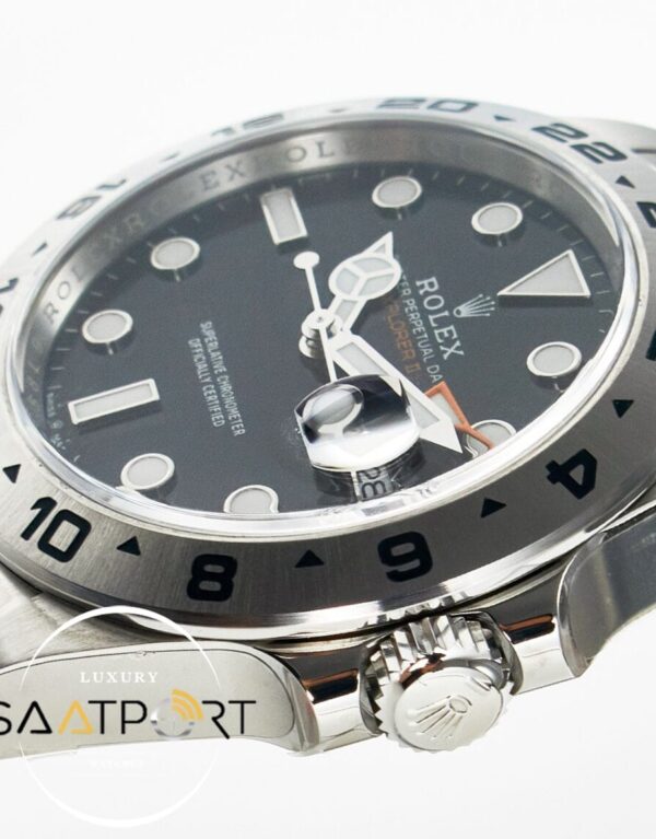 Rolex Explorer II 42mm 226570 Clean Factory 904L Oyster Siyah Kadran 3285 ETA