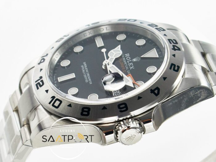 Rolex Explorer II 42mm 226570 Clean Factory 904L Oyster Siyah Kadran 3285 ETA