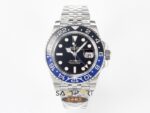 Rolex GMT-Master II 40mm Batgirl QF 126710 BLNR Mavi Siyah Seramik Bezel Jubile 3285 ETA