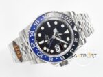 Rolex GMT-Master II 40mm Batgirl QF 126710 BLNR Mavi Siyah Seramik Bezel Jubile 3285 ETA