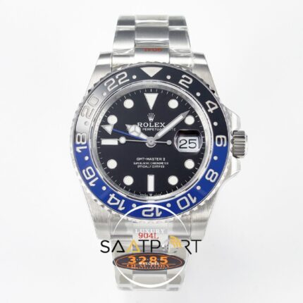 Rolex GMT-Master II 40mm Batman 126710 BLNR Mavi Siyah Seramik Bezel QF Oyster 3285 ETA