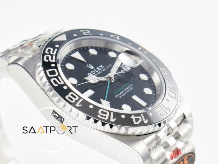 Rolex GMT-Master II 40mm QF 126710 GRNR Siyah Gri Seramik Bezel Jubile 3285 ETA