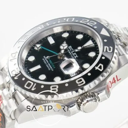 Rolex GMT-Master II 40mm QF 126710 GRNR Siyah Gri Seramik Bezel Jubile 3285 ETA