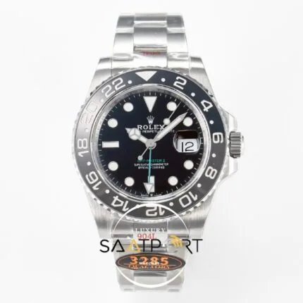 Rolex GMT-Master II 40mm QF 126710 GRNR Siyah Gri Seramik Bezel Oyster 3285 ETA