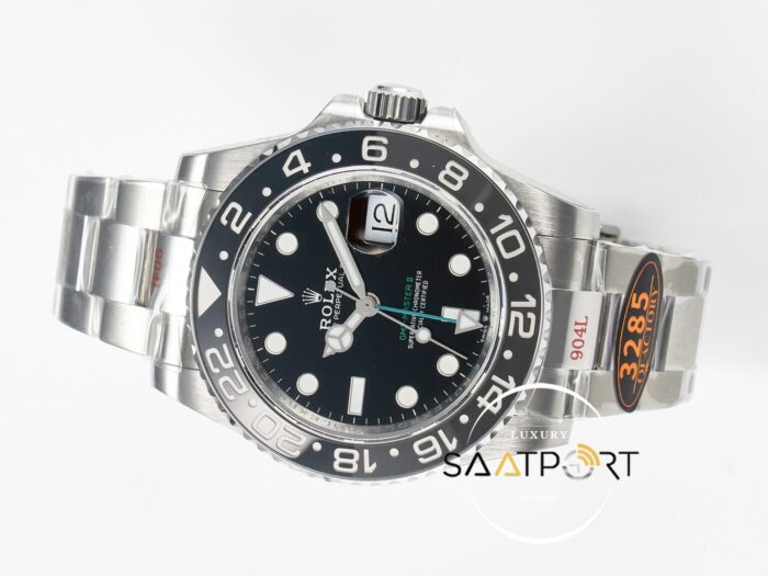 Rolex GMT-Master II 40mm QF 126710 GRNR Siyah Gri Seramik Bezel Oyster 3285 ETA