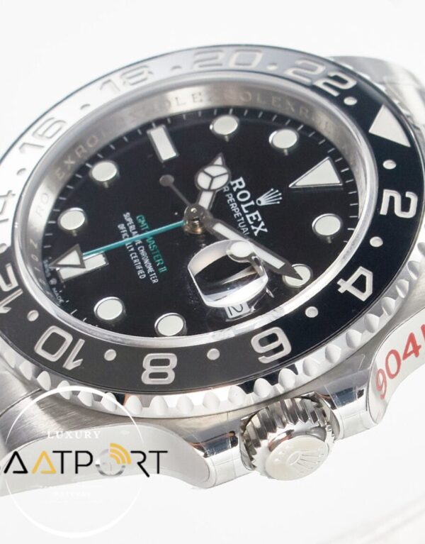 Rolex GMT-Master II 40mm QF 126710 GRNR Siyah Gri Seramik Bezel Oyster 3285 ETA