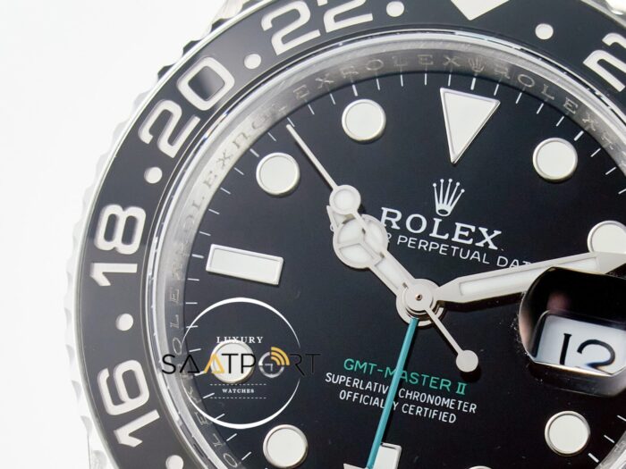 Rolex GMT-Master II 40mm QF 126710 GRNR Siyah Gri Seramik Bezel Oyster 3285 ETA