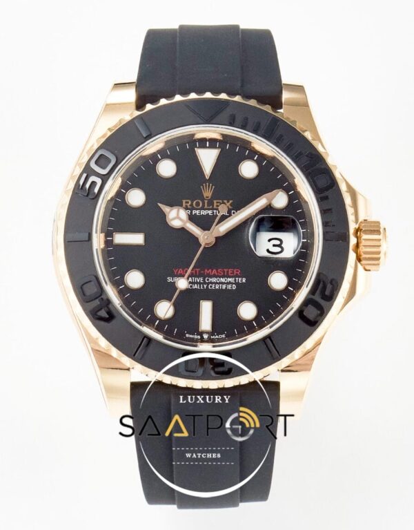 Rolex Yacht-Master 126655 ARF Oysterflex Kauçuk Kayış 904L Rose Kasa 3235 ETA