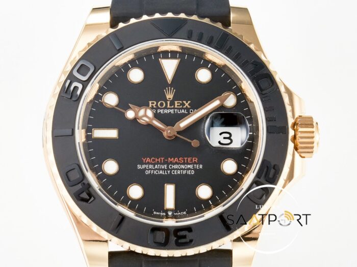 Rolex Yacht-Master 126655 ARF Oysterflex Kauçuk Kayış 904L Rose Kasa 3235 ETA