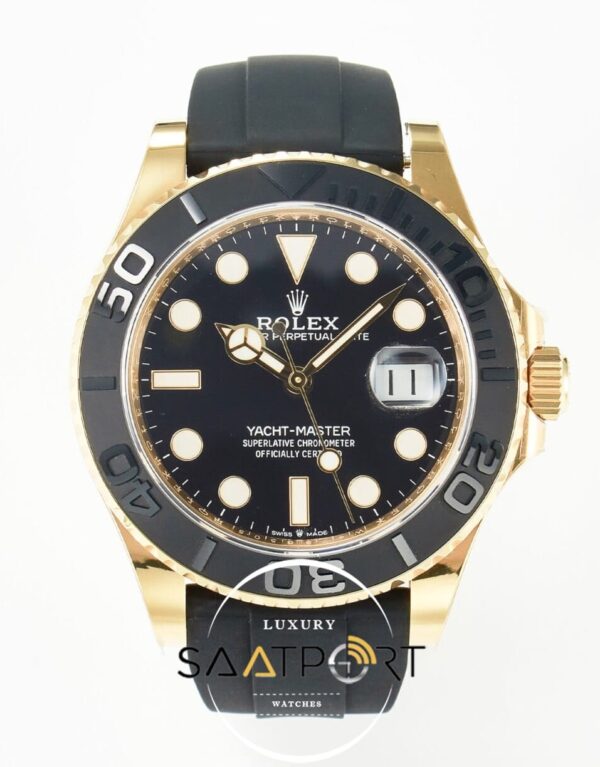 Rolex Yacht-Master 226658 ARF Oysterflex Kauçuk Kayış 904L Gold Kasa 3235 ETA
