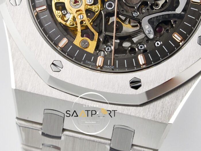 Audemars Piguet Royal Oak 41mm Skeleton 15407 ZF 3132 Super Clone ETA