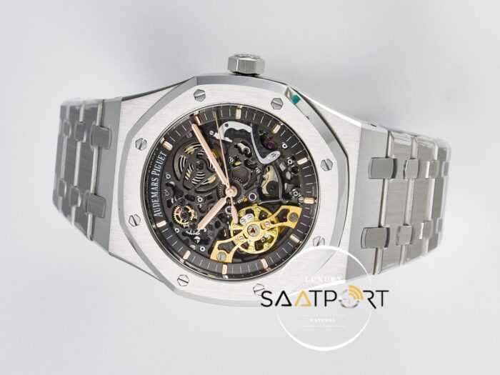 Audemars Piguet Royal Oak 41mm Skeleton 15407 ZF 3132 Super Clone ETA