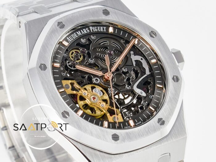 Audemars Piguet Royal Oak 41mm Skeleton 15407 ZF 3132 Super Clone ETA