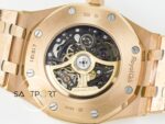 Audemars Piguet Royal Oak Rose 41mm Skeleton Dial 15407 ZF 3132 Super Clone ETA