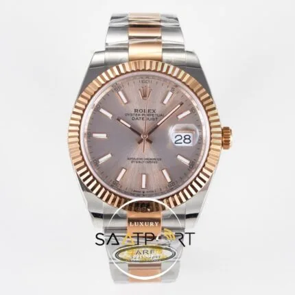 Rolex Datejust 41mm 126331 Arf Factory Pink 3235 Super Clone ETA