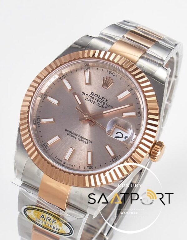 Rolex Datejust 41mm 126331 Arf Factory Pink 3235 Super Clone ETA
