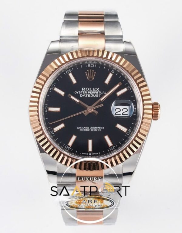 Rolex Datejust 41mm 126331 Arf Factory Rose Gold Oyster 3235 Super Clone ETA