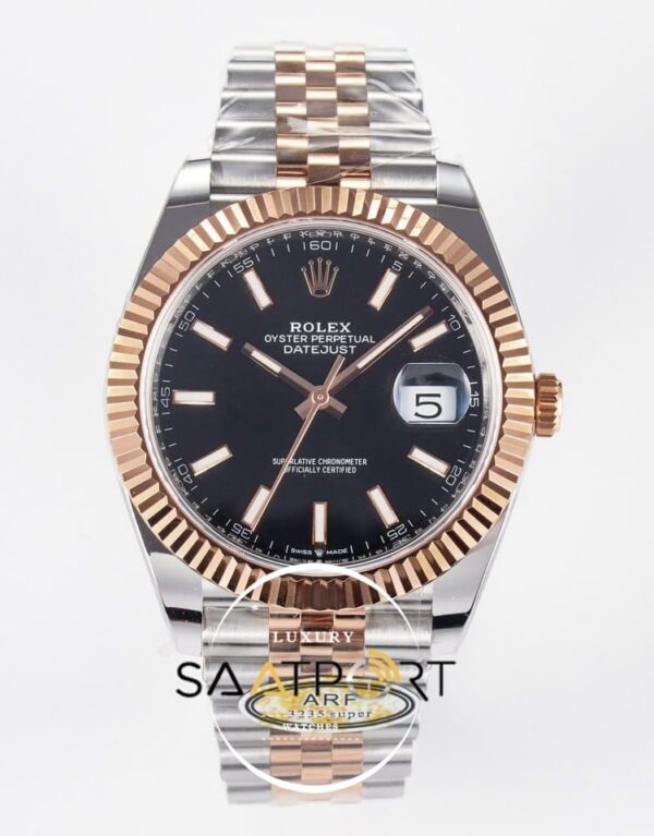 Rolex Datejust 41mm 126331 Arf Factory Rose Gold Super Clone ETA