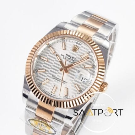 Rolex Datejust 41mm 126331 Arf Factory White Motif Dial Super Clone ETA