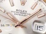 Rolex Datejust 41mm 126333 Arf Factory Gümüş Kadran 3235 Super Clone ETA