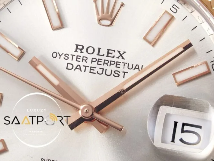 Rolex Datejust 41mm 126333 Arf Factory Gümüş Kadran 3235 Super Clone ETA
