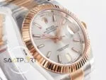 Rolex Datejust 41mm 126333 Arf Factory Gümüş Kadran 3235 Super Clone ETA