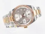 Rolex Datejust 41mm 126333 Arf Factory Gümüş Kadran 3235 Super Clone ETA