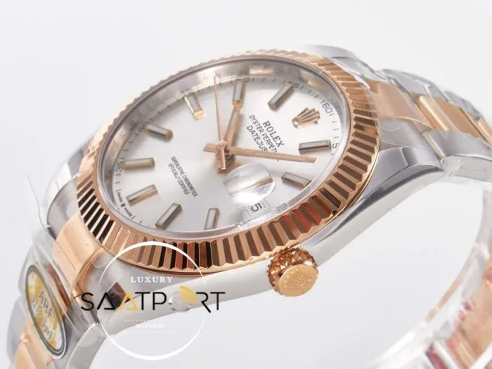 Rolex Datejust 41mm 126333 Arf Factory Gümüş Kadran 3235 Super Clone ETA