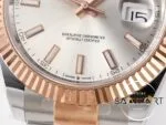 Rolex Datejust 41mm 126333 Arf Factory Gümüş Kadran 3235 Super Clone ETA