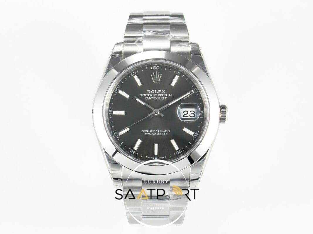 Rolex Datejust 41mm Black Dial 126300 Super Clone 3235 ETA