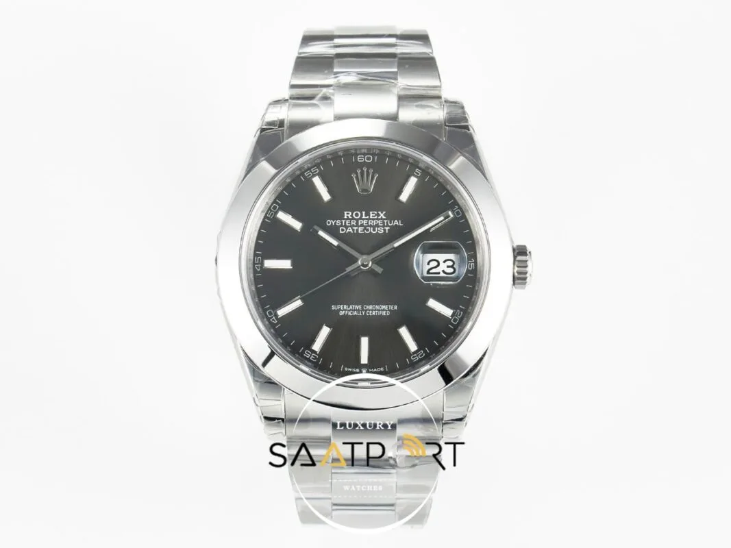 Rolex Datejust 41mm Black Dial 126300 Super Clone 3235 ETA