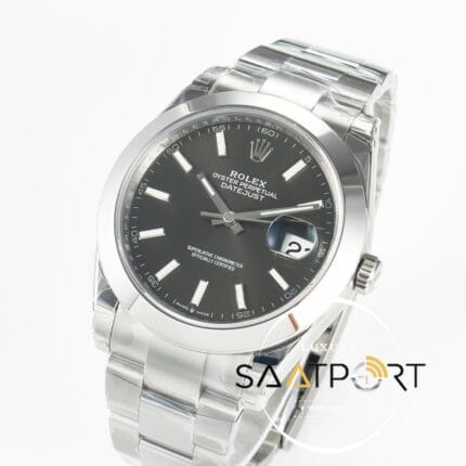 Rolex Datejust 41mm Black Dial 126300 Super Clone 3235 ETA