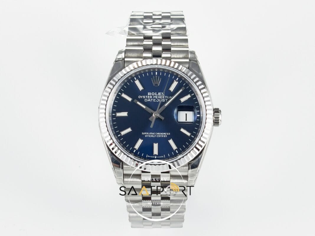 Rolex Datejust 41mm Blue Dial 3235 Vsf Factory 126334 Jubile Super Clone ETA