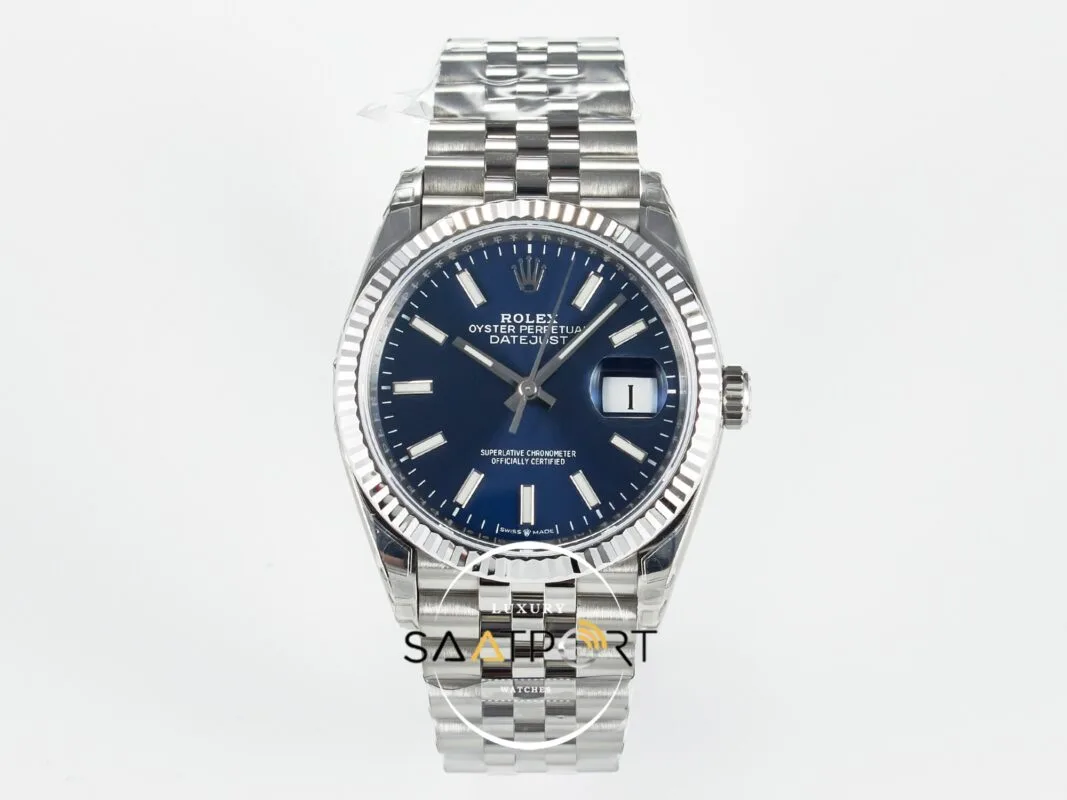 Rolex Datejust 41mm Blue Dial 3235 Vsf Factory 126334 Jubile Super Clone ETA