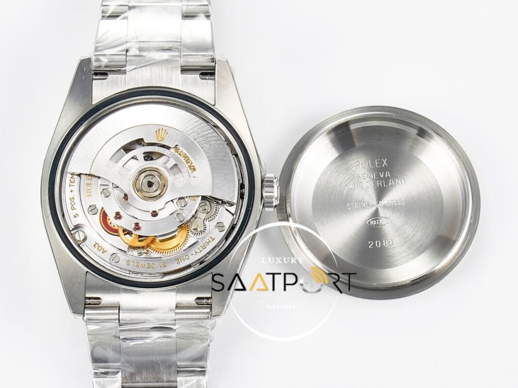 Rolex Datejust 41mm Gray Green Roman Dial Oyster Bracelet Fluted Bezel 126334 Super Clone ETA