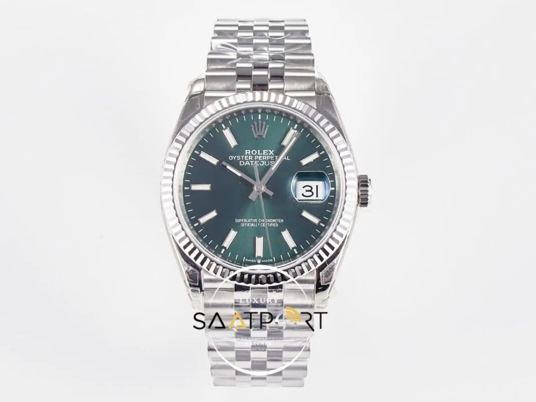 Rolex Datejust 41mm Mint Green 3235 Vsf Factory 126300 Jubile Super Clone ETA