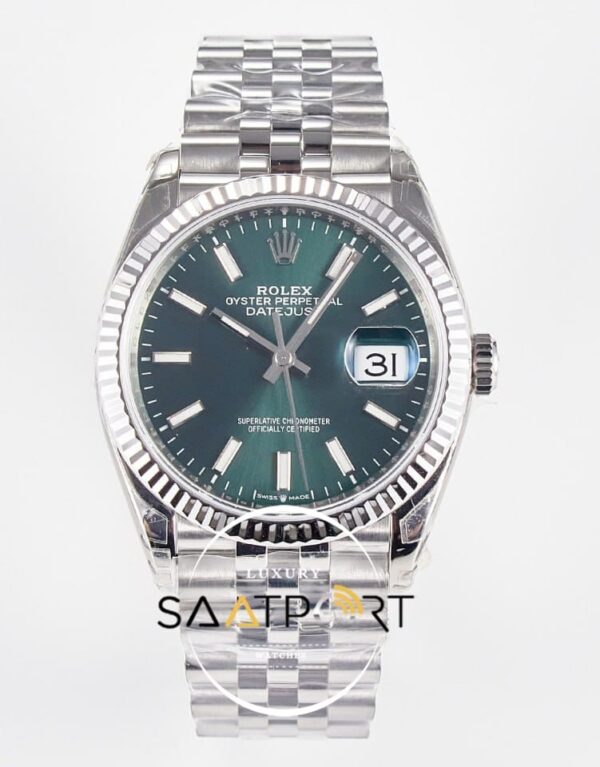 Rolex Datejust 41mm Mint Green 3235 Vsf Factory 126300 Jubile Super Clone ETA