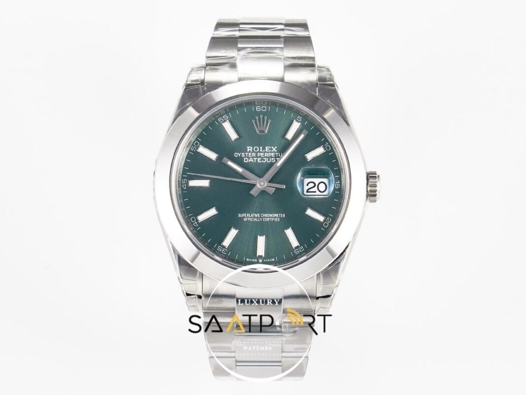 Rolex Datejust 41mm Mint Green Dial Vsf Factory 126300 Super Clone 3235 ETA