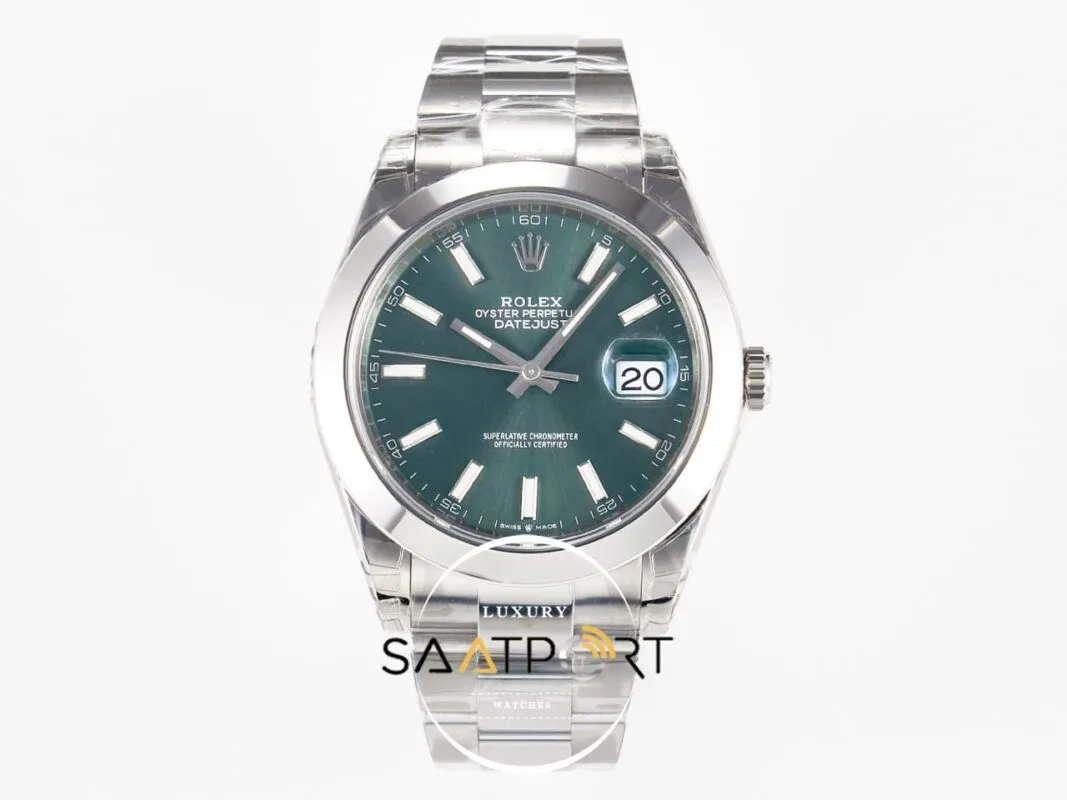 Rolex Datejust 41mm Mint Green Dial Vsf Factory 126300 Super Clone 3235 ETA