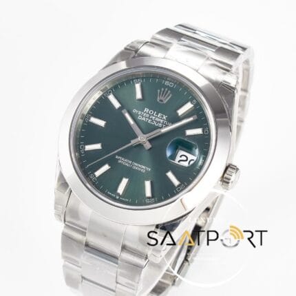 Rolex Datejust 41mm Mint Green Dial Vsf Factory 126300 Super Clone 3235 ETA