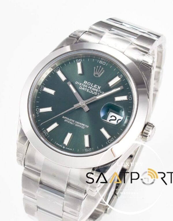 Rolex Datejust 41mm Mint Green Dial Vsf Factory 126300 Super Clone 3235 ETA
