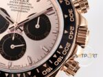 Rolex Daytona 126515 Rose 904L Case QF 40mm Rose Dial Oysterflex 4130 Super Clone ETA