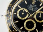 Rolex Daytona 126518 QF 40mm Black Dial Oysterflex Strap Super Clone 4131 ETA