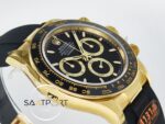 Rolex Daytona 126518 QF 40mm Black Dial Oysterflex Strap Super Clone 4131 ETARolex Daytona 126518 QF 40mm Black Dial Oysterflex Strap Super Clone 4131 ETA