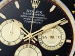 Rolex Daytona 126518 QF 40mm Black Gold Dial Oysterflex Strap Super Clone 4131 ETA