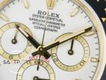 Rolex Daytona 126518 QF 40mm White Dial Oysterflex Strap Super Clone 4131 ETA