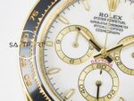 Rolex Daytona 126518 QF 40mm White Dial Oysterflex Strap Super Clone 4131 ETA